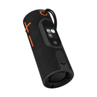 Enceinte sans fil avec écran numérique RGB, étanche IPX5, portable, audio Bluetooth pour extérieur