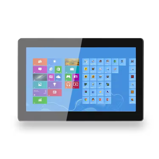 10 Inch IPS LCD Monitor with Multi Capacitive Touch Screen AV VGA HD-MI Input for POS Advertising in Restaurants