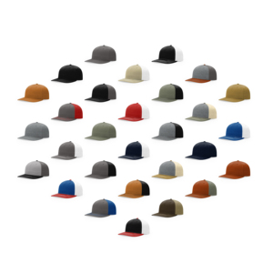 Casquette de baseball personnalisée de haute qualité, 6 panneaux, visière incurvée, snapback, en coton uni, avec logo brodé, certifiée BSCI - Product Image 1