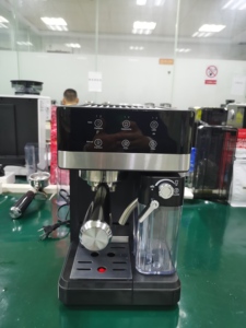 Machine à café espresso italienne Machine à café électrique noire en acier inoxydable Nuova Simonelli Nova Machine à cappuccino à 3 grains 220 - Product Image 3