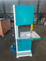Scie à ruban verticale pour le bois, équipement de coupe de précision durable pour le travail du bois et l'usage industriel