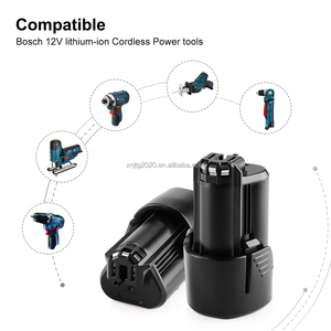 Dành Cho Máy Khoan Không Dây Bosch 10.8V 12V Pin Thay Thế BAT411 BAT412 BAT413 GSR120 GBA12V30 Dụng Cụ Điện Sạc Li Ion <span class=keywords><strong>Pack</strong></span> - Product Image 4