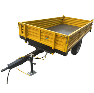 Remolque Agrícola para Tractor, Remolque Agrícola con <span class=keywords><strong>Eje</strong></span> Único, Alto Nivel <span class=keywords><strong>de</strong></span> Seguridad, Capacidad <span class=keywords><strong>de</strong></span> Carga <span class=keywords><strong>de</strong></span> 500-1000 kg - Product Image 6