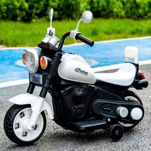 Für Kinder 2 bis 8 Jahre alt drei Räder 12 V Batterie Motorrad Jungen und Mädchen auf der Straße Fernbedienung Fahrt mit dem Auto zu fahren - Product Image 4