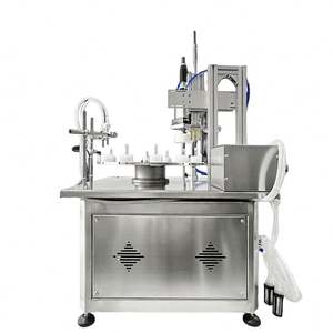 Máquina Automática de Llenado y Tapado con Mesa Giratoria, Aplicable para Perfumes, Aceites Esenciales, Cosméticos, Spray, Enjuague Bucal, Vinos y Otros Productos - Product Image 2