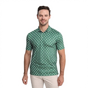 Camiseta de Golf para Hombre con Estampado Animal, Tejido de Punto con Transferencia Térmica, de Secado Rápido, Disponible en EE. UU. - Product Image 3