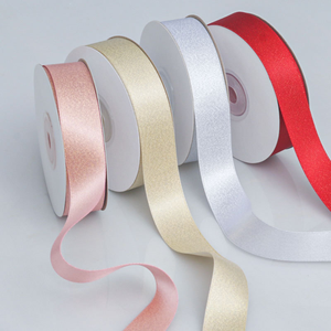 <span class=keywords><strong>Cinta</strong></span> de satén con purpurina dorada y <span class=keywords><strong>plateada</strong></span> de Color sólido, decoración de lazo hecha a mano, regalo <span class=keywords><strong>para</strong></span> hornear pasteles, accesorios de decoración de ropa, <span class=keywords><strong>cinta</strong></span> - Product Image 2
