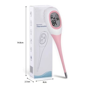 Termómetro para mascotas de lectura rápida 8s Punta blanda-Uso oral/axila para gatos y perros, <span class=keywords><strong>Celsius</strong></span>/Fahrenheit (Gran oferta) - Product Image 1