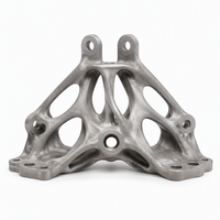 Support de montage structurel de haute précision pour fabrication additive, support léger imprimé en 3D sur mesure, prototype de pièces métalliques OEM