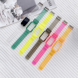 Bracelet Transparent en TPU avec coque en cristal pour Huawei <span class=keywords><strong>Band6</strong></span> pro Honor Band 7 6 - Product Image 1