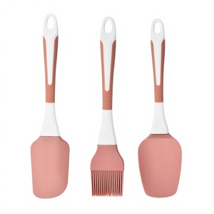Juego de 5 Utensilios de Cocina de Silicona, Juego de Espátulas de Silicona Resistentes al Calor, Utensilios de Cocina, Herramientas para Mezclar Repostería - Product Image 5
