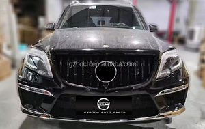 Kits de Carrocería para Mercedes Benz <span class=keywords><strong>GLK</strong></span> 300 350 2008-2015, Actualización a <span class=keywords><strong>GLK</strong></span> 63AMG, Parachoques Delantero, Parrilla, Faros Delanteros, Luces Traseras - Product Image 5