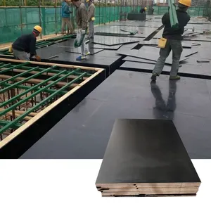 1200*2400*17毫米标准尺寸模板Plywoodf17薄膜贴面木封闭胶合板