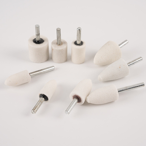 Gốm sứ Chrome Corundum Mài đầu mài công cụ gắn điểm Mài bánh xe đầu kim loại loại bỏ rỉ sét và đánh bóng - Product Image 6