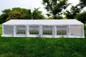 Vente chaude Tente de réception de mariage blanche d'extérieur 20X40 <span class=keywords><strong>avec</strong></span> barres au sol Tentes de camping en plein air - Product Image 2