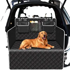 TTT Oxford Other Pet Carrier Travel Products Lengthened Foldable Waterproof Washable Car Rear Seat Cover For Dog Cat