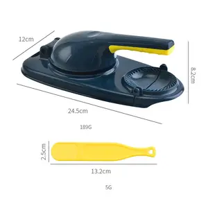 Hot Sale Dumpling Maker Por Manual Press Dumpling Maker Moldes Food Grade PP Plastic Kitchen Casa 2 Em 1 Dumpling Maker