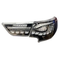 Convient aux feux arrière 10-17 Reiz Mark X Modifié avec LED Dragon Scale pour les feux de circulation et les clignotants.