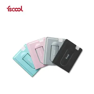 Hot Sell Silicone Cell Phone Card Holder for Car Phone Case Holder with Card Pocket