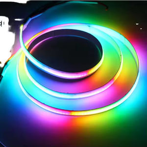 Tira de Luz LED COB RGB de 10 mm, 18 W, 24 V, Alimentación por USB, Cortable, Cobre, Control Remoto, Aplicación y WiFi para el Hogar, TV, Proyectos de Bricolaje - Product Image 1