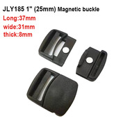 Boucle magnétique professionnelle à dégagement rapide en un clic, robuste, durable, écologique, en plastique, remplace les accessoires en sangle de nylon