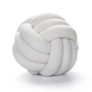 Home Decor Wholesale Soft Knot Ball Pillow Velvet Round Throw Pillow <b>Cushion</b> Decorative Knot Pillow <b>Cushion</b> - Product Image 6