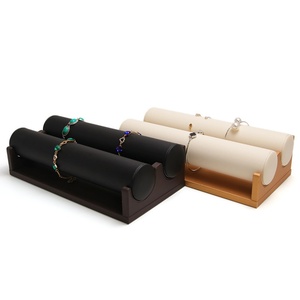 Custom Detachable PU Jewelry Display Stand <b>Watch</b> Headband Bracelet Storage Portable and Durable Storage Box - Product Image 1