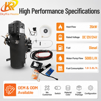OkyRie WH-35 10-35KW Kabinenheizung Flüssigkeitsheizgerät iOS Android App-Steuerung Industrielle Vibrationsresistente GSM-Heizung