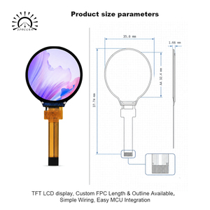 1.28 इंच पतली tft <span class=keywords><strong>Lcd</strong></span> डिस्प्ले मॉड्यूल 240x240 राउंड Spi Tft डिस्प्ले औद्योगिक ips <span class=keywords><strong>Lcd</strong></span> स्क्रीन - Product Image 4