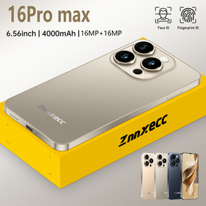 Computadora para personas mayores A 16Pro Max con pantalla de 6.6 pulgadas, procesador de cuatro núcleos, 4GB+64GB, doble tarjeta SIM, conexión 4G a toda la red, a un precio bajo. - Product Image 2