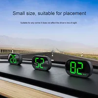 HUD Portable Unit Multi-Function GPS Speedometer with LCD Speed/Clock/Fuel Consumption Display TFT Screen X2 Head-Up Display