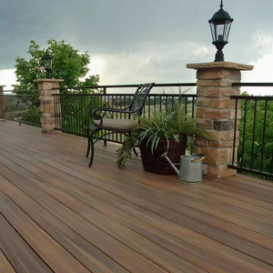 Plancher composite WPC imperméable de haute qualité <span class=keywords><strong>pour</strong></span> <span class=keywords><strong>terrasse</strong></span> extérieure, revêtement de sol texturé <span class=keywords><strong>bois</strong></span> <span class=keywords><strong>pour</strong></span> maison - Product Image 1