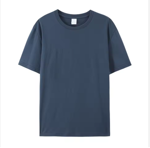 Breaking News T-shirt pour homme en coton 230g, coupe slim, épaules tombantes, couleur unie, manches courtes, col rond, tricot jersey décontracté, teint uni - Product Image 3
