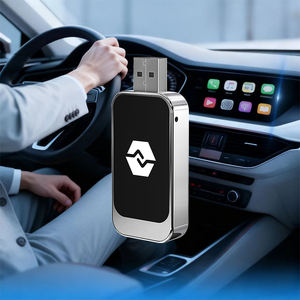 USB / <b>Type</b>-<b>C</b> Port <b>Plug</b> & Play Carplay Adapter Metal + Glass Carplay Wireless Adapter for Factory Infotainment Upgrade - Product Image 1