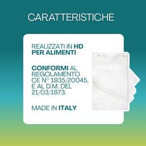 Fogli Trasparenti HD Staccabili 25x37cm per Confezionamento Alimenti e Uso in Cucina - Product Image 3