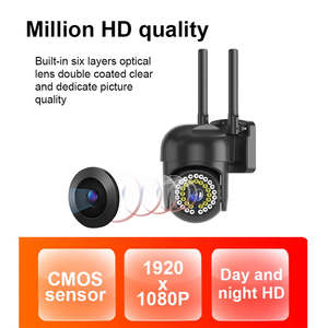 YIIOT Cámara de red doméstica para exteriores 36 luces 5G Dual-Band WiFi Monitor remoto de visión nocturna a todo color-Diseño inalámbrico inteligente - Product Image 3