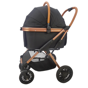 Carrello Portatile per Cani con Ruote, Box da Viaggio per Cuccioli, Passeggino Giocattolo per Bambini, Il Miglior Passeggino 3 in 1 - Product Image 2