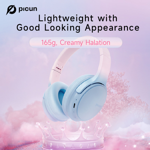 Picun-Auriculares inalámbricos plegables con <span class=keywords><strong>Bluetooth</strong></span> v5.3, estéreo, por encima de la oreja - Product Image 2