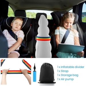 PVC Inflatable Car Backseat Divider 51*20*62 CM for Kids to Stop Fighting Reduce Stress for Parents on Long <b>Driving</b> - Product Image 3