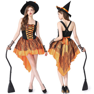 Wicked Witch Unisex disfraz de Halloween <span class=keywords><strong>Sexy</strong></span> Halloween Cosplay trajes <span class=keywords><strong>vestido</strong></span> de Halloween con accesorios - Product Image 6