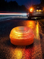 Lampu Peringatan Keselamatan Jalan LED Lampu Kerja Multifungsi Dudukan Magnetik Perlindungan IP65 PC Lampu Darurat Mobil Penggunaan Luar Ruangan
