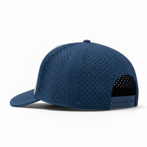 Gorra de Béisbol de Golf Clásica de 5 Paneles con Logotipo Personalizado OEM, Impermeable, de Dos Tonos, con Parche de Goma, Corte Láser, para Deportes al Aire Libre - Product Image 3