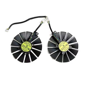 Nuevo ventilador GPU T129215SM de 95MM y 4 pines para <span class=keywords><strong>Asus</strong></span> Radeon RX 580 <span class=keywords><strong>570</strong></span> 470 Dual/Strix Gaming OC reemplazo de tarjeta gráfica - Product Image 3