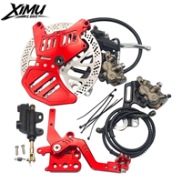 Kit de frein à disque arrière XIMU Ultra Bee 240 mm avec support double étrier pour motos Talaria MX3 MX4 - Rénovation/Mise à niveau