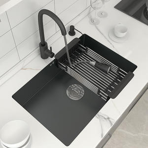 Fregadero de Cocina de Fácil Instalación con Montaje Superior y Reducción de Ruido, Resistente para Uso Doméstico - Product Image 3