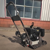 Compacteur à plaque vibrante à essence/pétrole C100 avec moteur Loncin/Honda