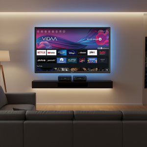 Televisor Inteligente VDAA DLED de 24 Pulgadas con Reproductor de DVD Integrado y Adaptador de Coche de 12V para Entretenimiento en Movimiento - Product Image 2