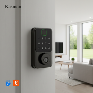 Kasman SOURCE PRICE Deadbolt <strong>Door</strong> <strong>Lock</strong> Security Replace Bedroom Tuya Ttlock App Smart Bolt <strong>Lock</strong> For Commercial <strong>Door</strong> - Product Image 1