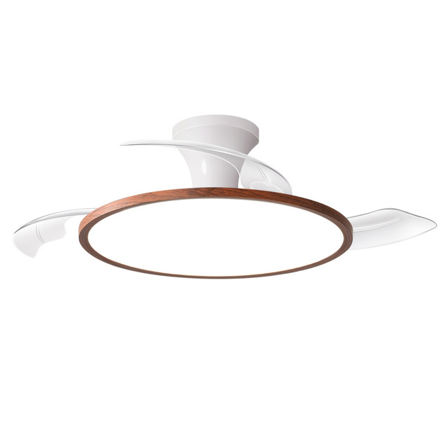 Modern Metal Surface Mounted 42-Inch LED Ceiling Fan with Remote Control and Energy-Efficient Lighting for Home