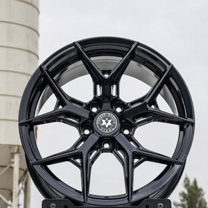 Jantes Viaol personnalisées forgées à 5 branches profondément concaves, 19, 20, 21, 22 pouces, 5x112, 5x114.3, 5x120, compatibles avec <span class=keywords><strong>Audi</strong></span> <span class=keywords><strong>RS</strong></span>, BMW M, Mercedes - Product Image 4